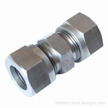 Stainless Steel Pipe Fittings, Available in Various Sizes, Screw Threads and Materials